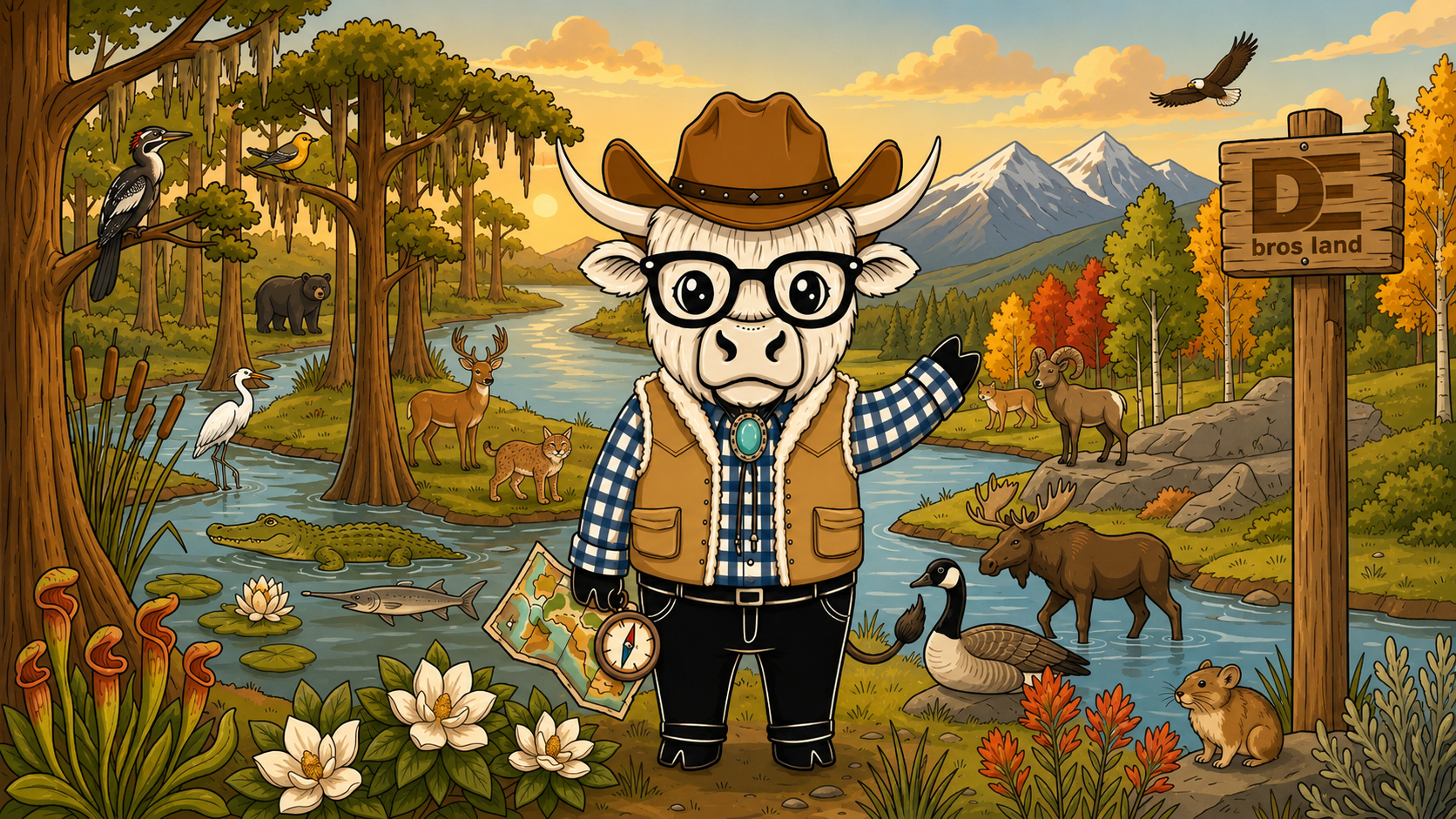 Benji the Highland Cow, Debrosland Brand Ambassador