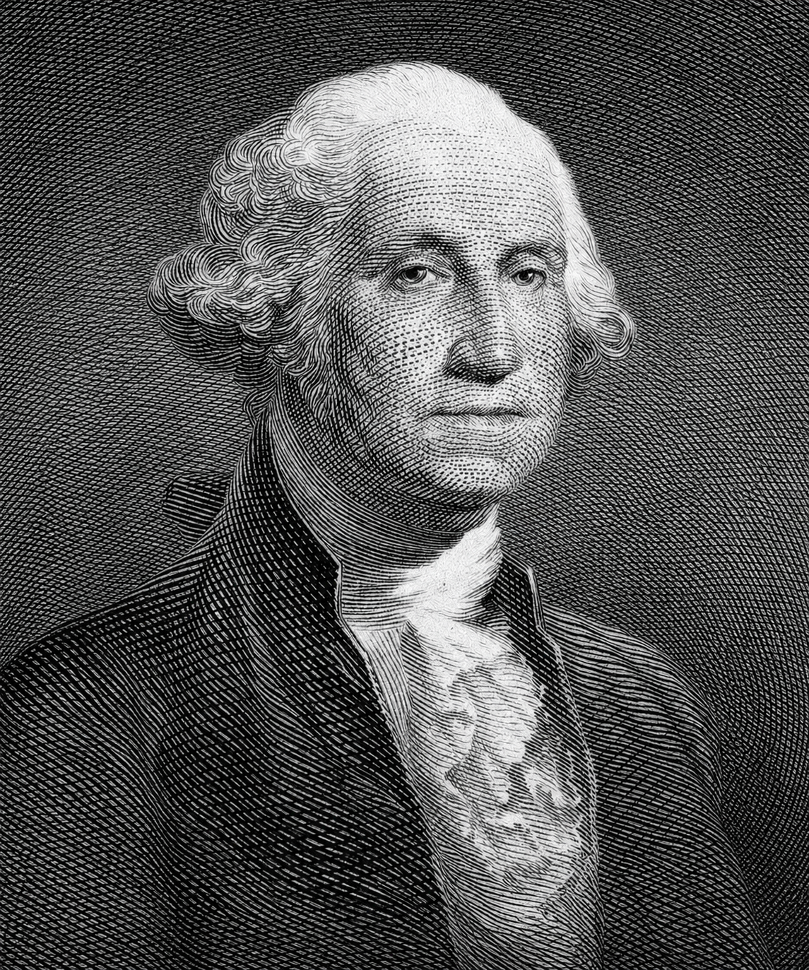 George Washington engraved portrait