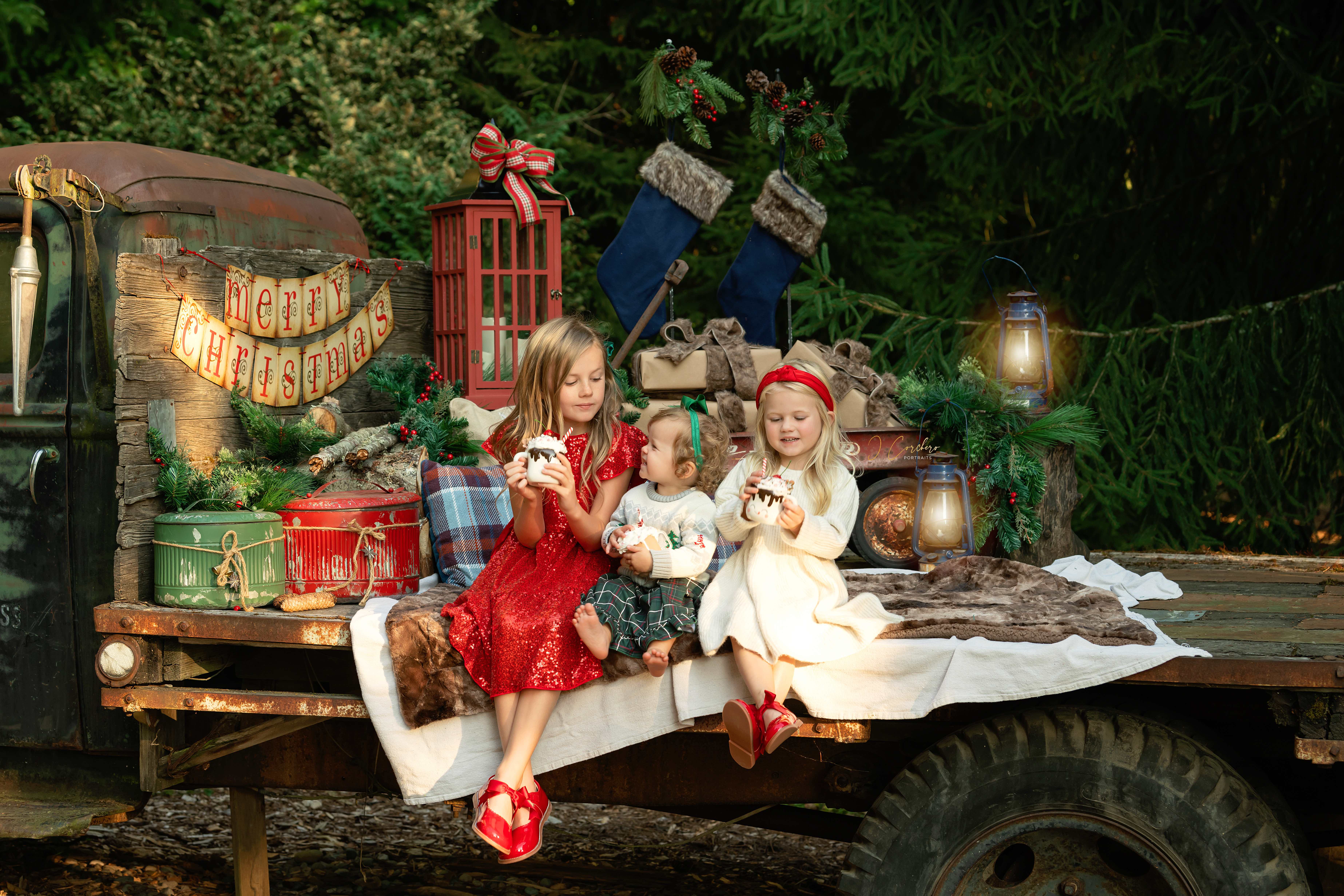 old flatbed christmas