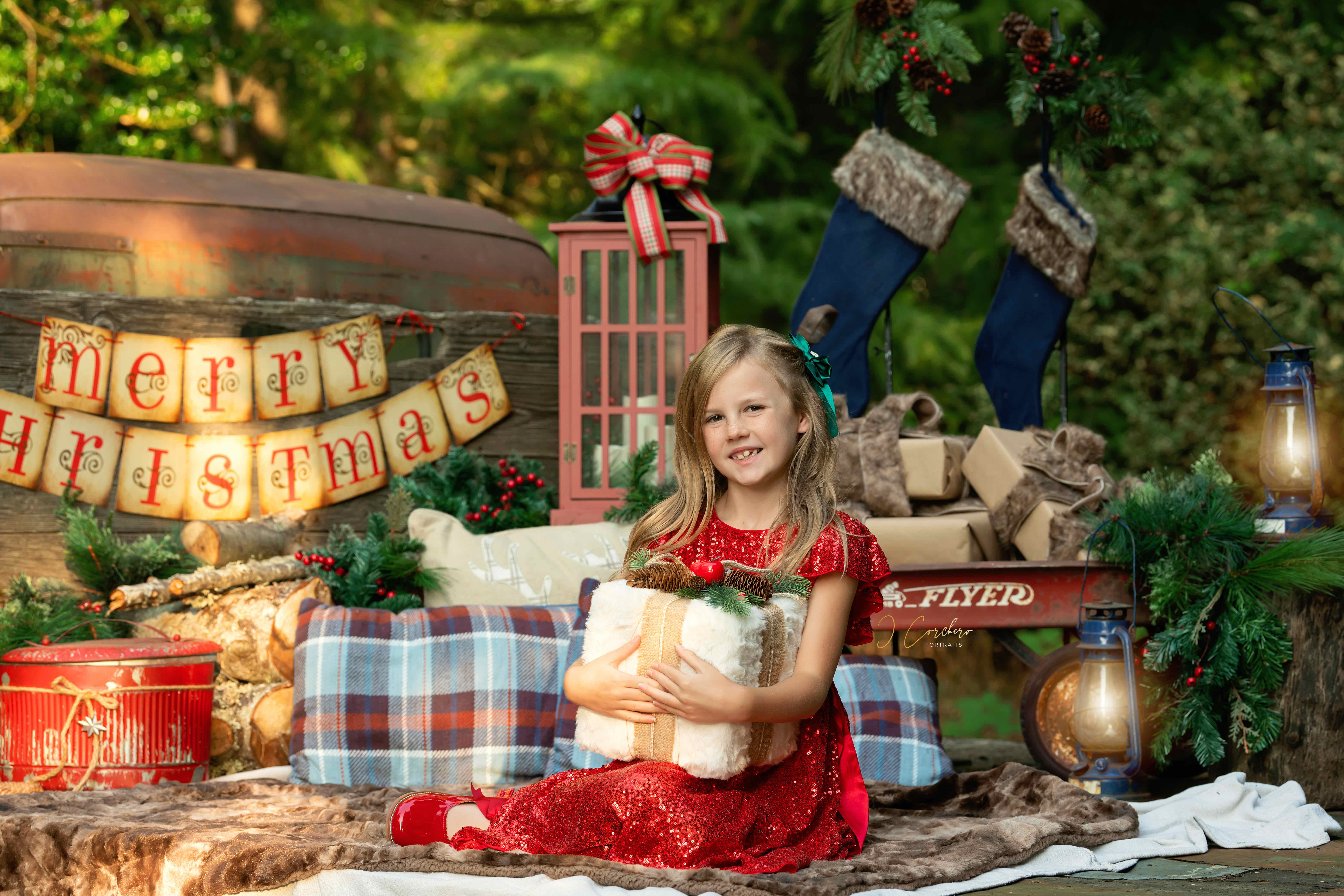 old flatbed christmas