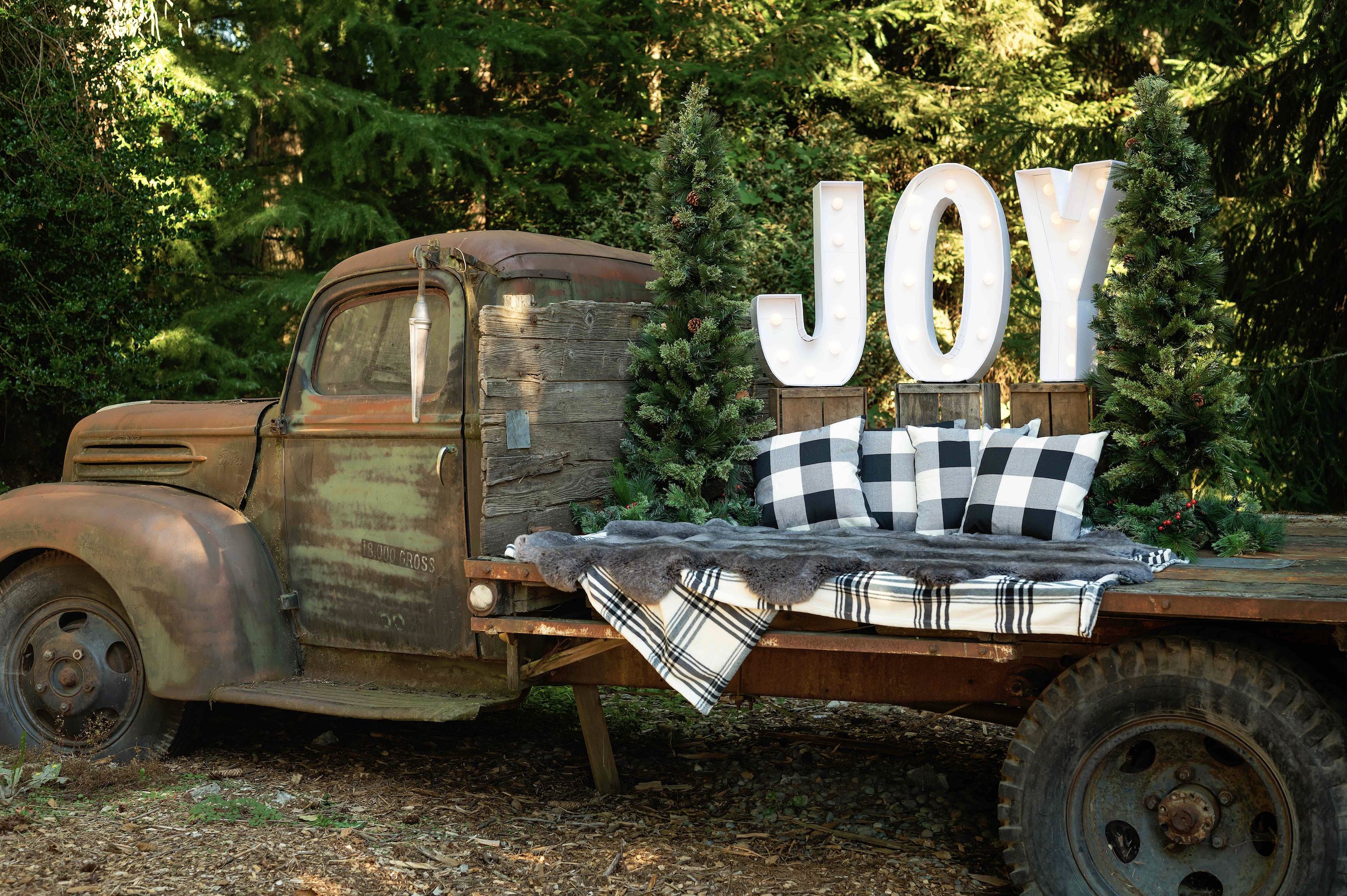 old flatbed christmas