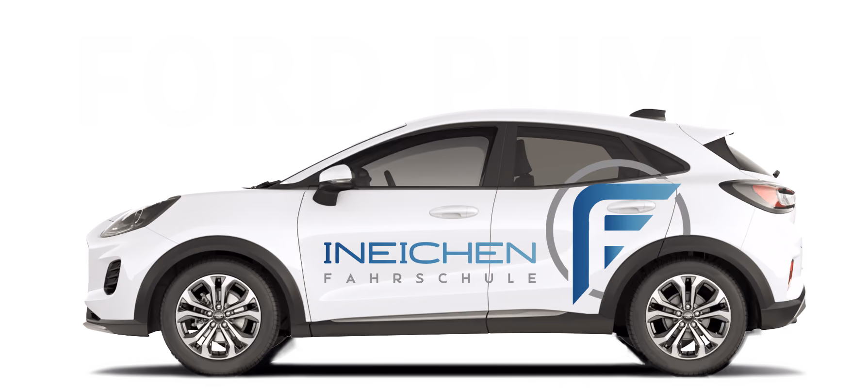 Fahrschule Ineichen - Fahrschule Luzern - Modernes Fahrschulauto Ford Puma