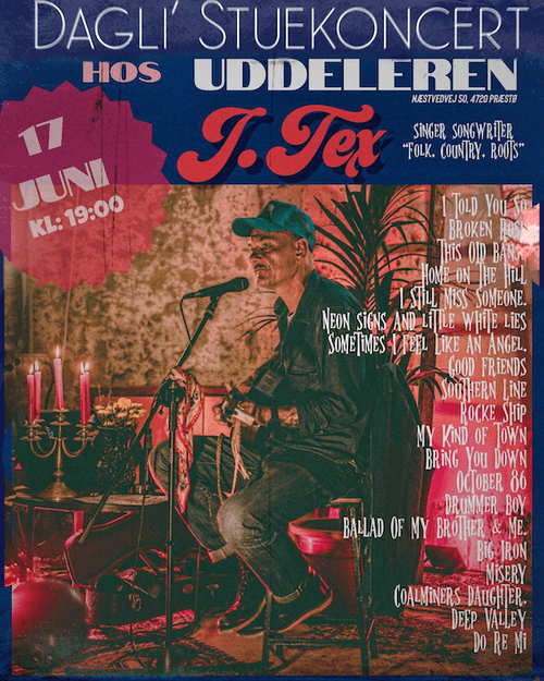 Dagli`Stuekoncert hos Uddeleren