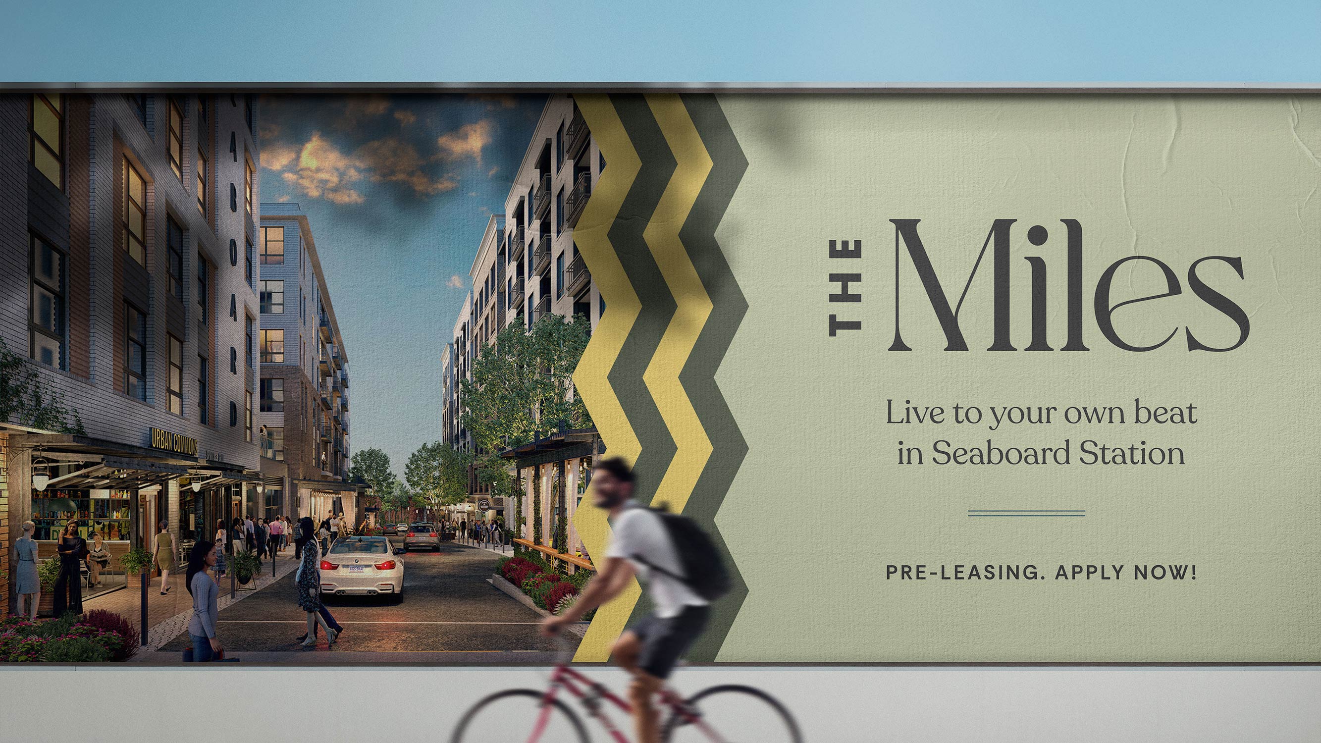 The Miles fence wrap mockup