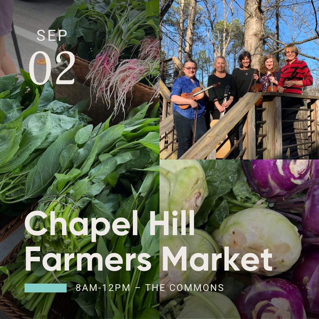 University Place Instagram post image for Chapel Hill Farmer's Market