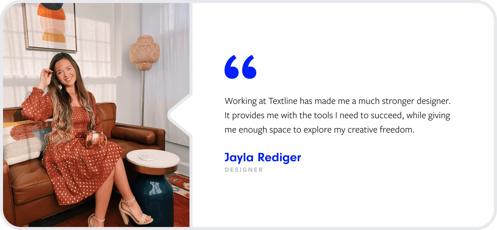 Designer Jayla Rediger