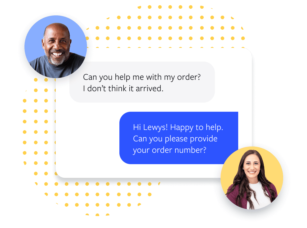 Conversation that demonstrates internal messaging from agent to agent, titled Whispers