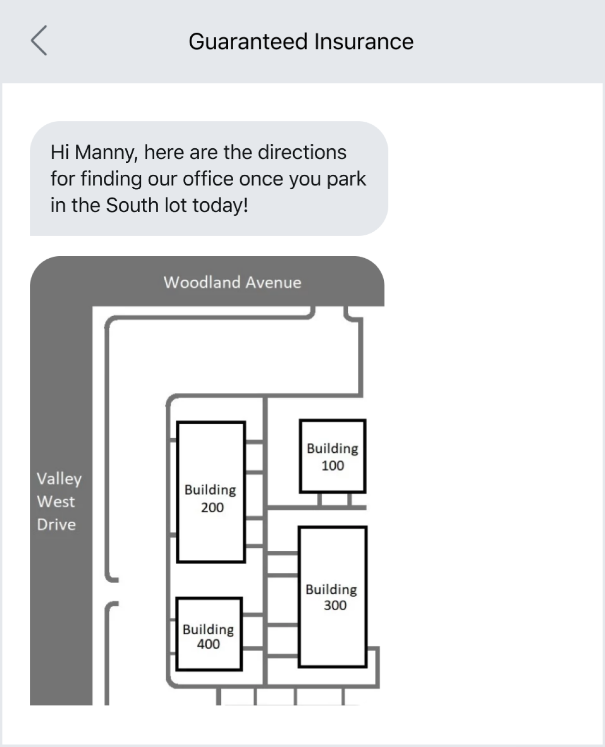 Map photo in MMS conversation