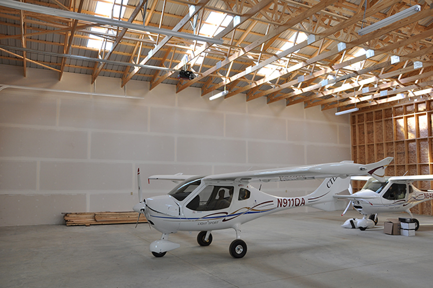 Newport Airport Hangers - Gallery Image