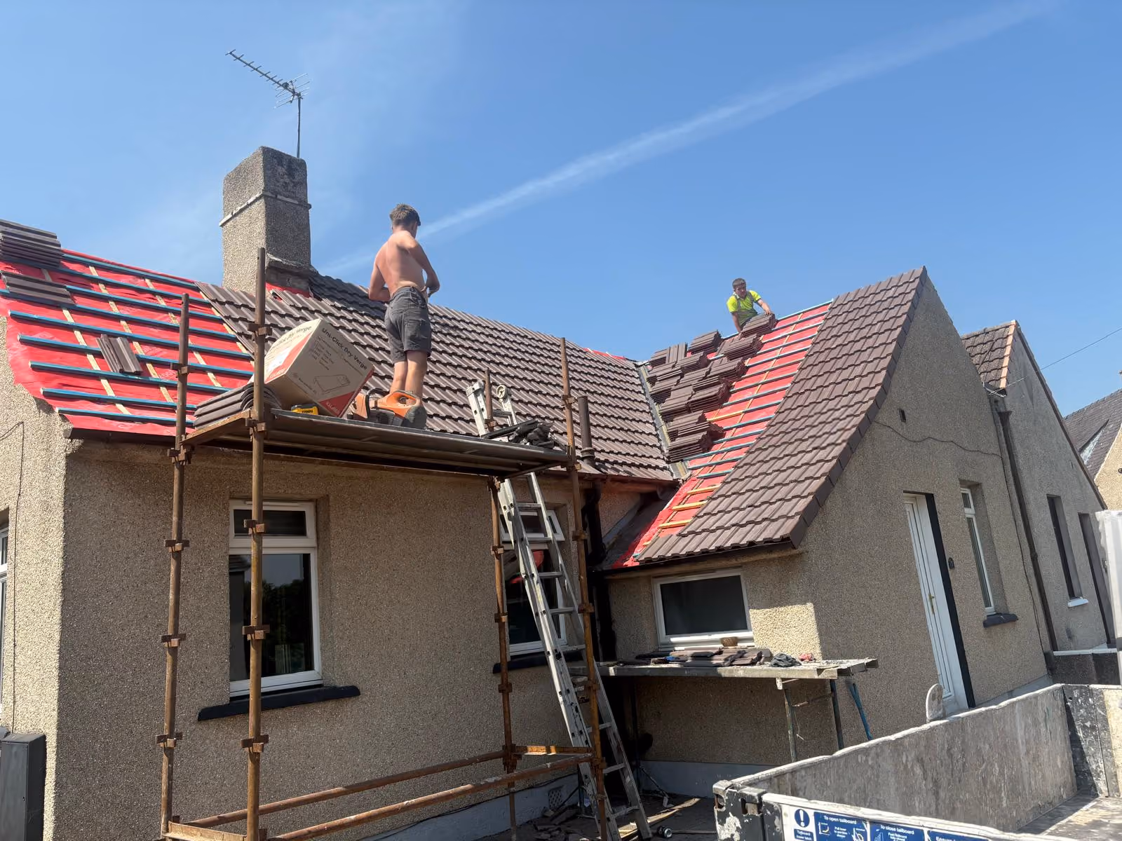 New Carden Roofing Lime Pointing