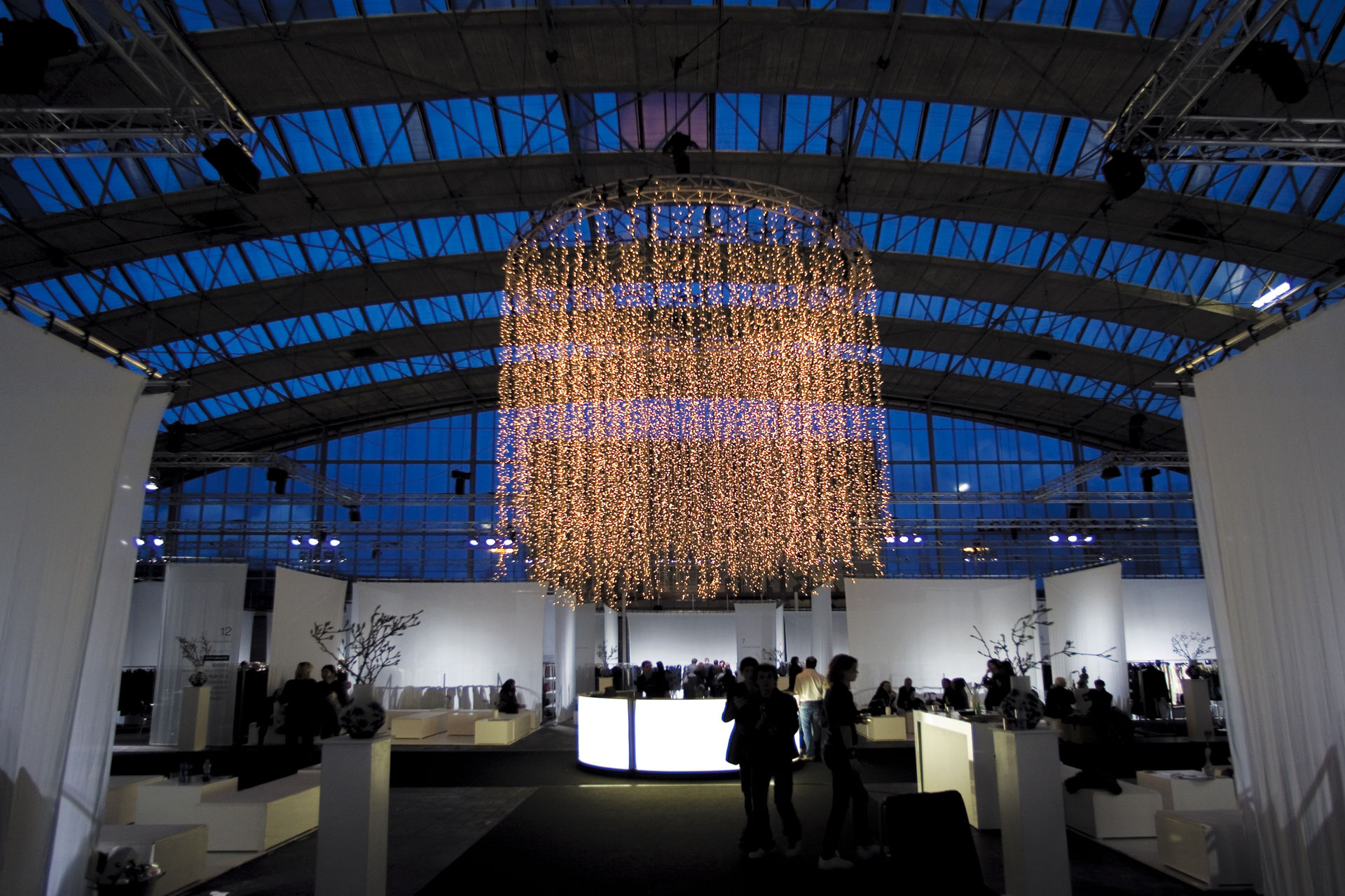Modefabriek — sfeerimpressie evenementeninrichting voor modebeurs in Westergasfabriek door Delight Eventdesign