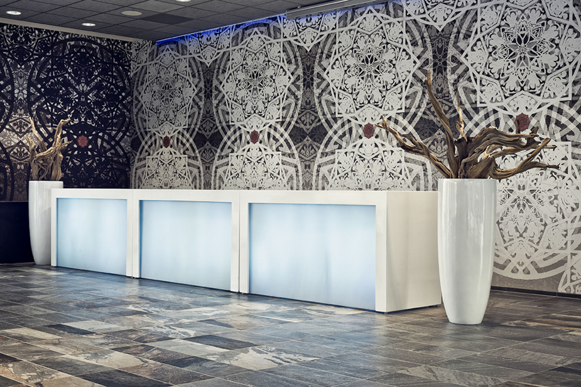 Inntel Hotel Rotterdam Centre — sfeerimpressie evenementeninrichting in Rotterdams designhotel door Delight Eventdesign