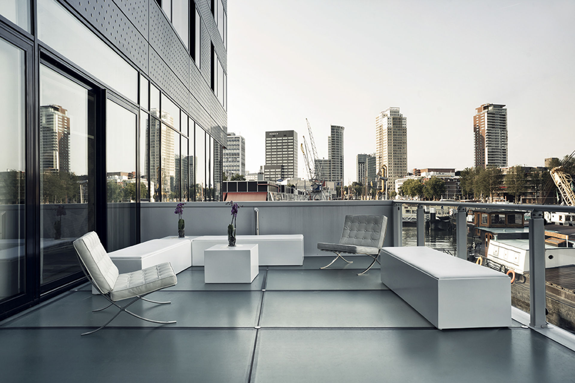 Inntel Hotel Rotterdam Centre — detailfoto inrichting vergader- of eventruimte door Delight Eventdesign