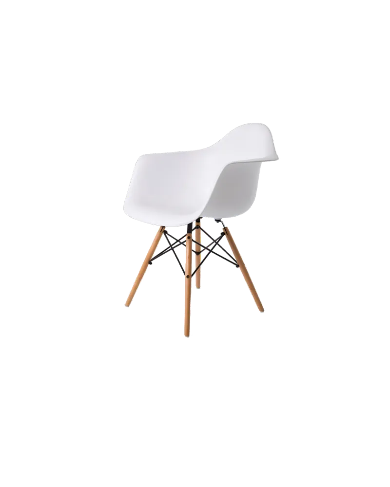 Oval chair wit