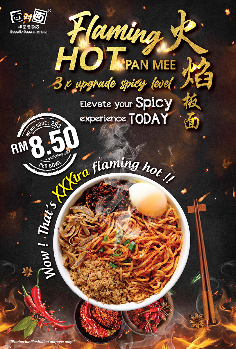 Flaming Hot Pan Mee