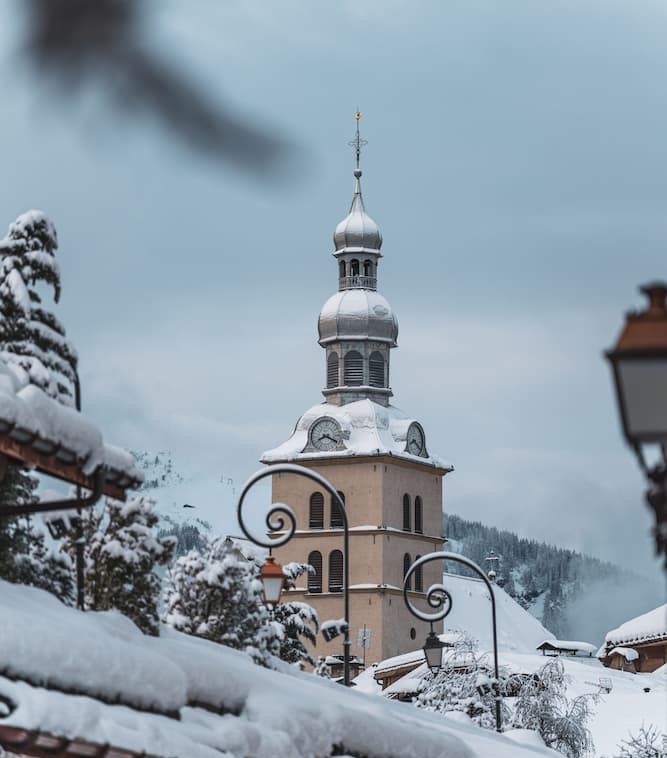 hiver à megève
