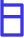 Icône bleue classique représentant un petit livre ou un menu, composée de trois sections horizontales et d'une barre verticale à gauche.