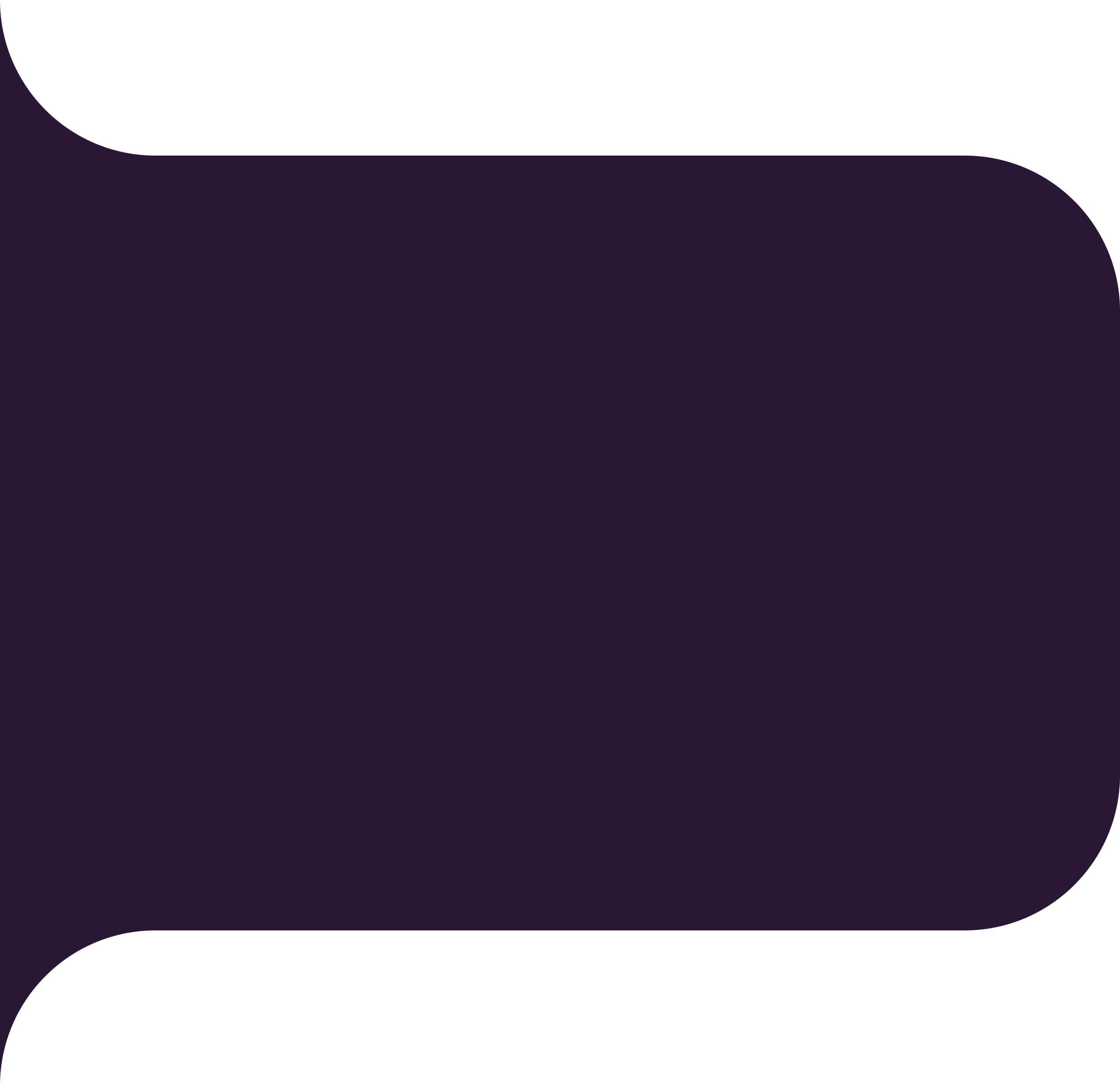 Dark purple abstract shape with curved edges and rounded corners on a transparent background.