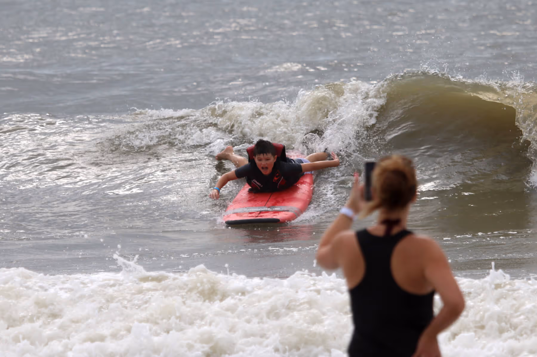 Heal Autism Now Surf Camp Bogey Boarding
