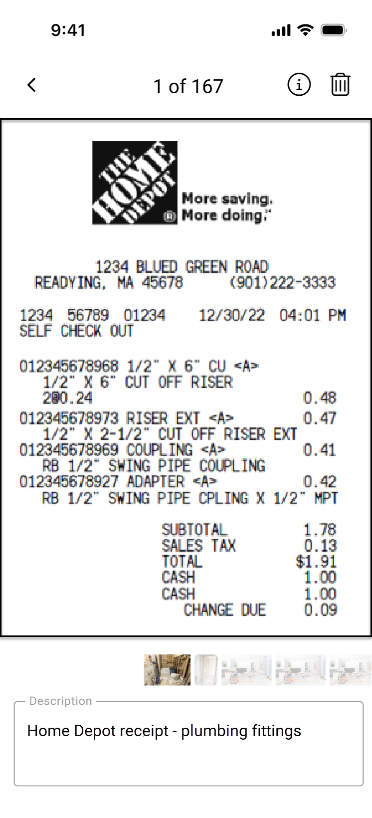 Receipt scanner flipperforce mobile app