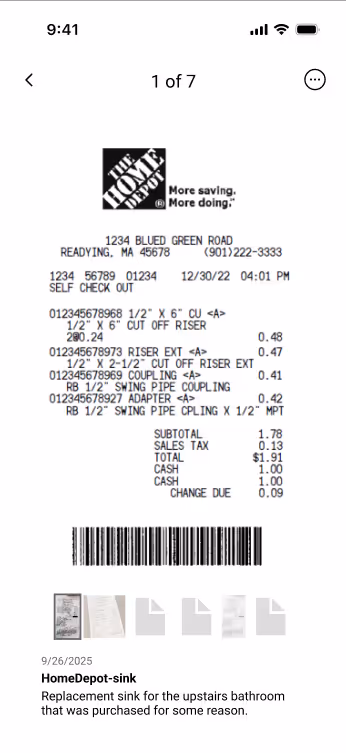 Receipt scanner flipperforce mobile app