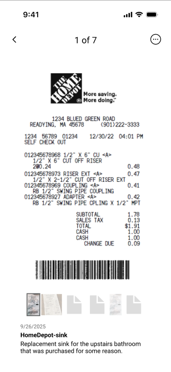 Receipt scanner flipperforce mobile app