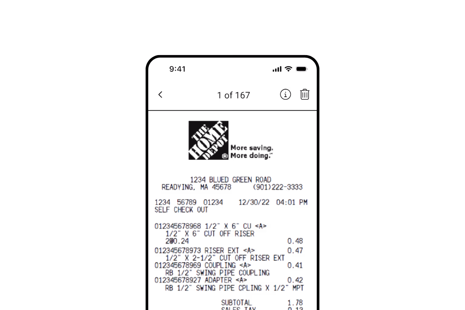 FlipperForce receipt uploads for house flips