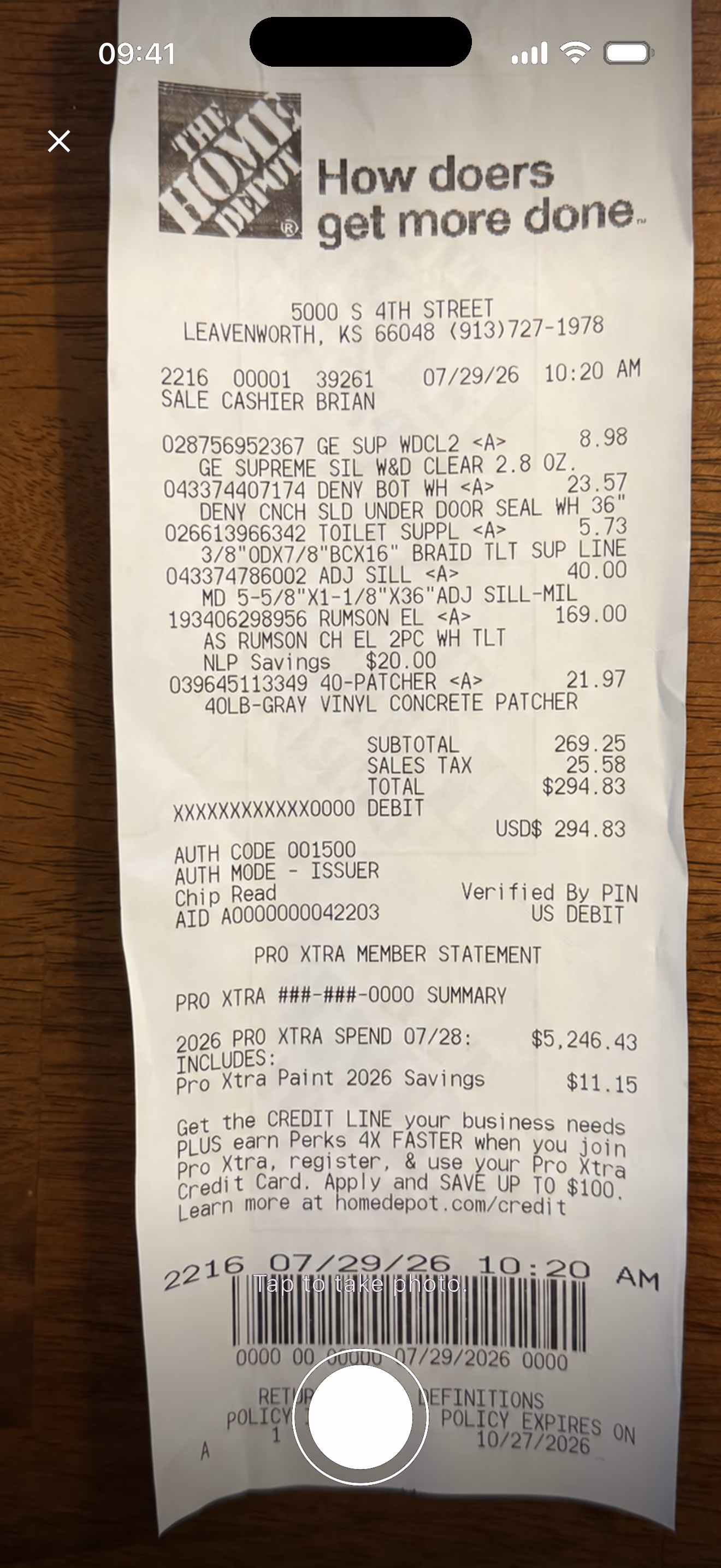Receipt scanner flipperforce mobile app