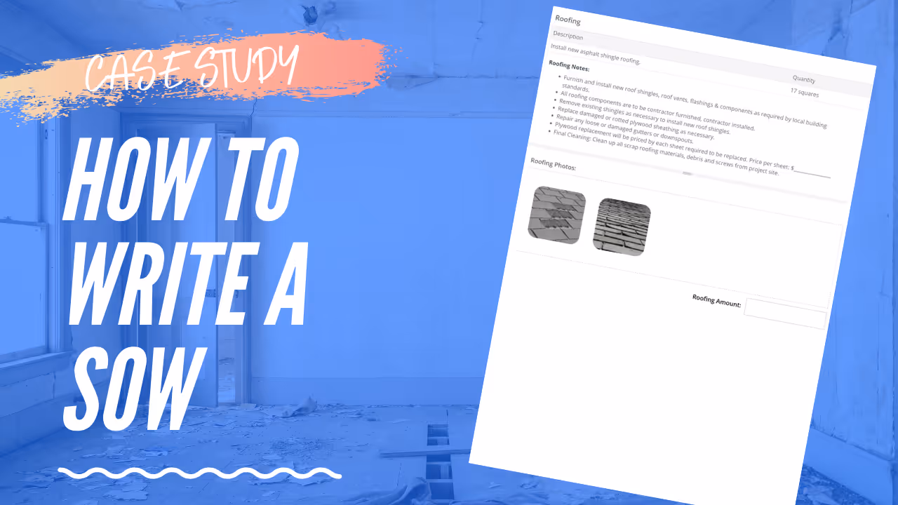 How to Create an Estimate & Sow in Minutes Using Templates