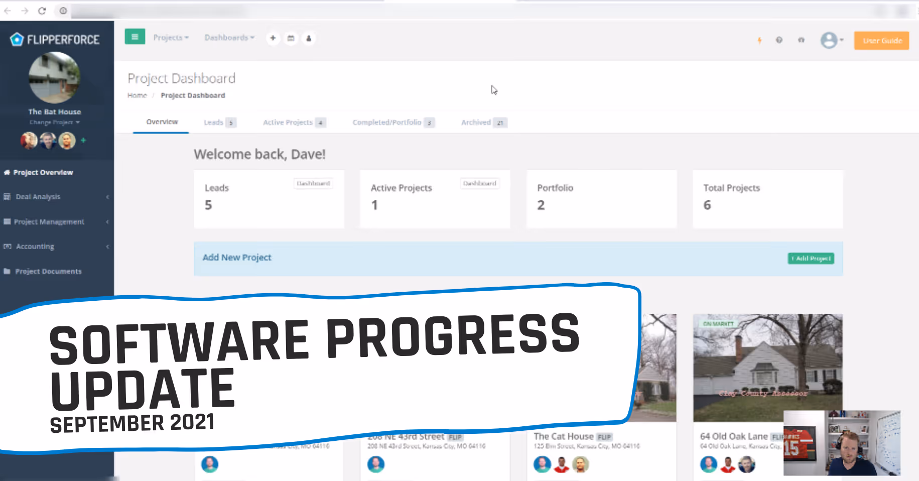 Software Progress Update for September 2021
