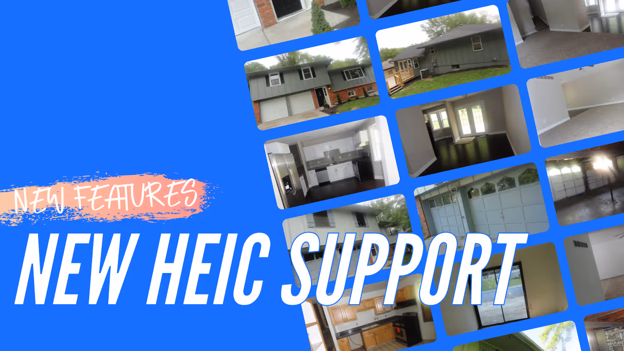 Now Support for HEIC Images from IPhones!