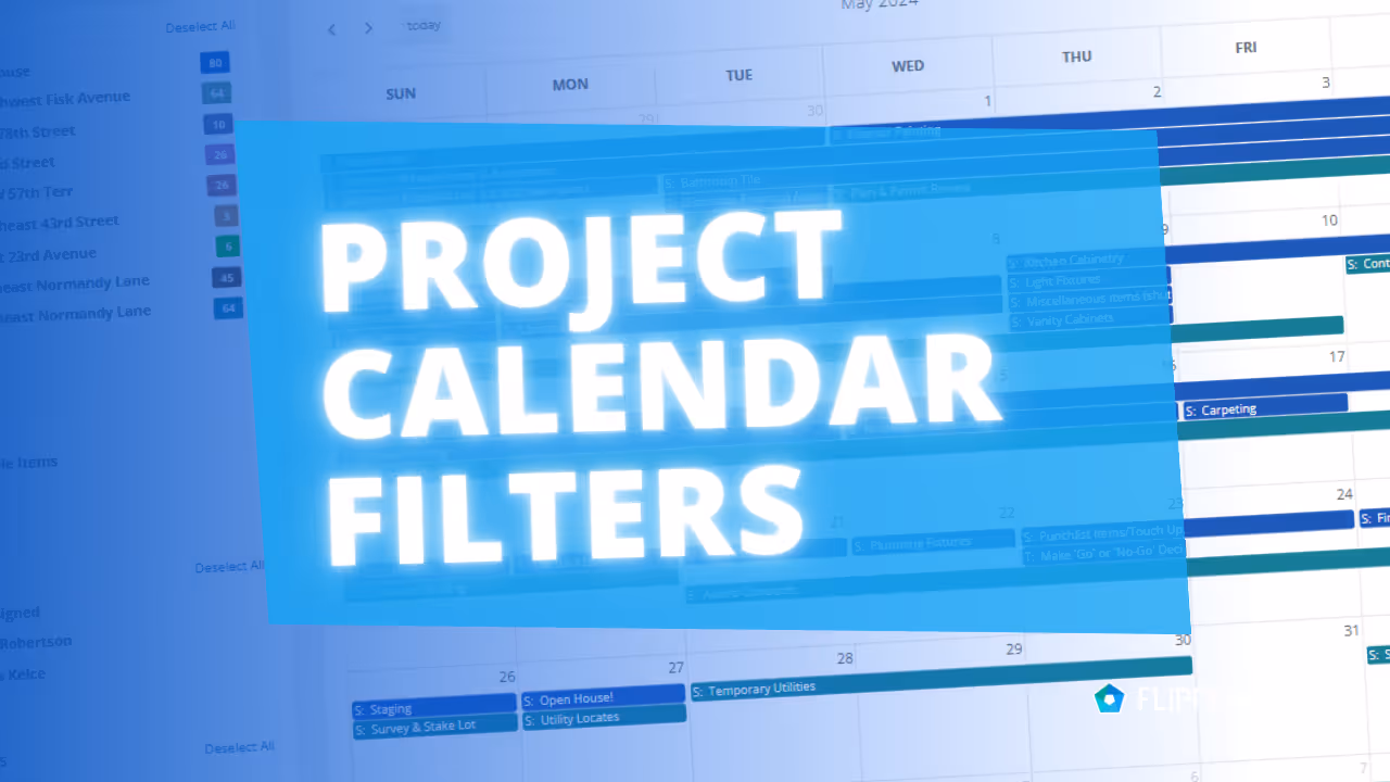 Introducing Project Filtering on Your Calendar