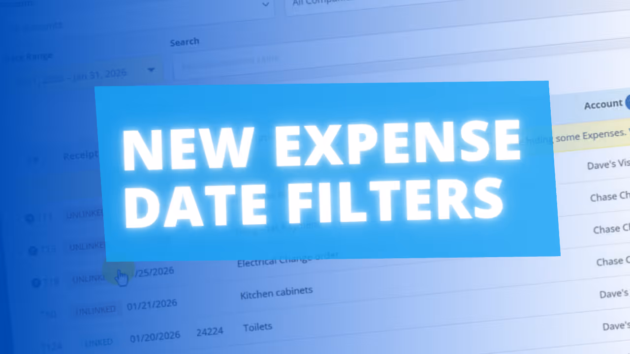 Enhanced Date Range Filters & Accounting Controls