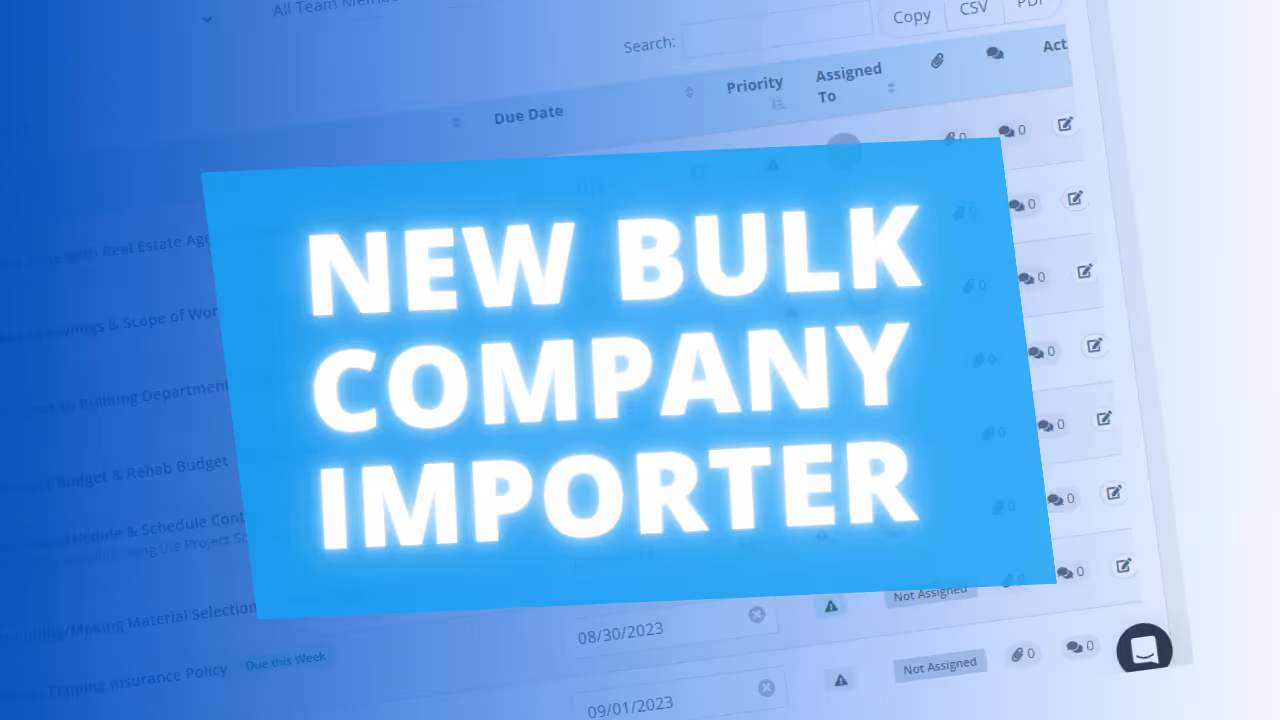New Bulk Company Importer