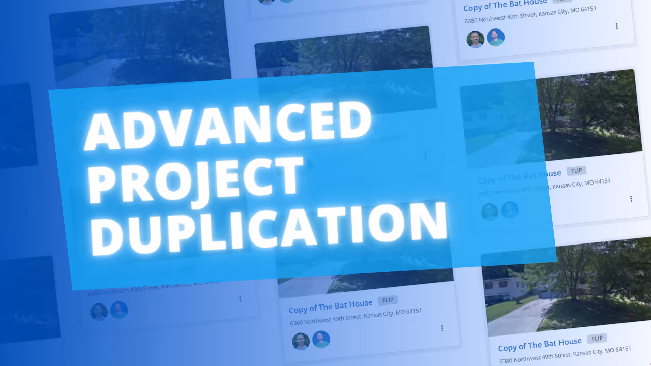 Advanced Project Duplication and Configuration