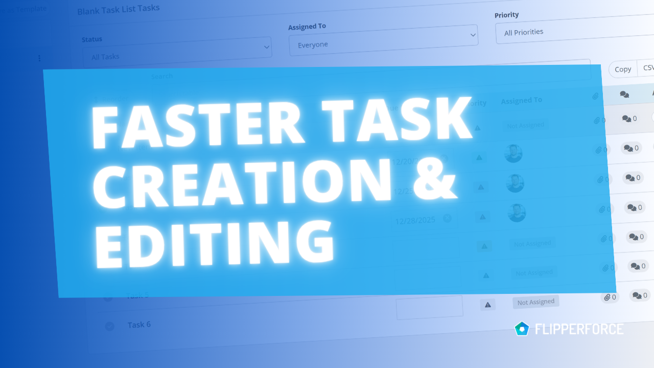Add Tasks Faster with Inline Entry and Auto-Save