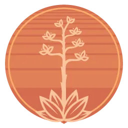 Katie Ann Clay Logo - Agave/Century Plant