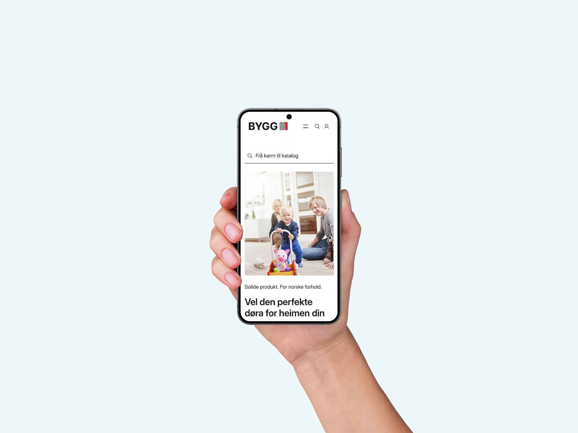 Bilde av nettside for Bygg1