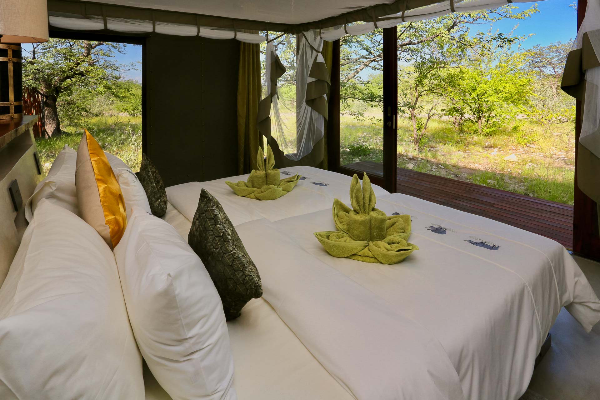 Room at Etosha Oberland, Namibia