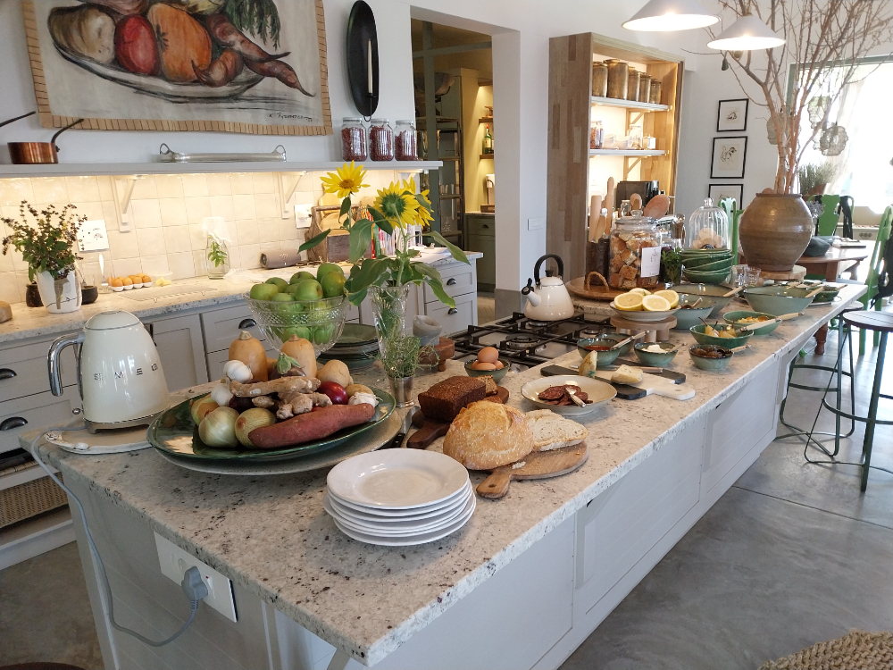 Kitchen at Noois'hof, Namibia