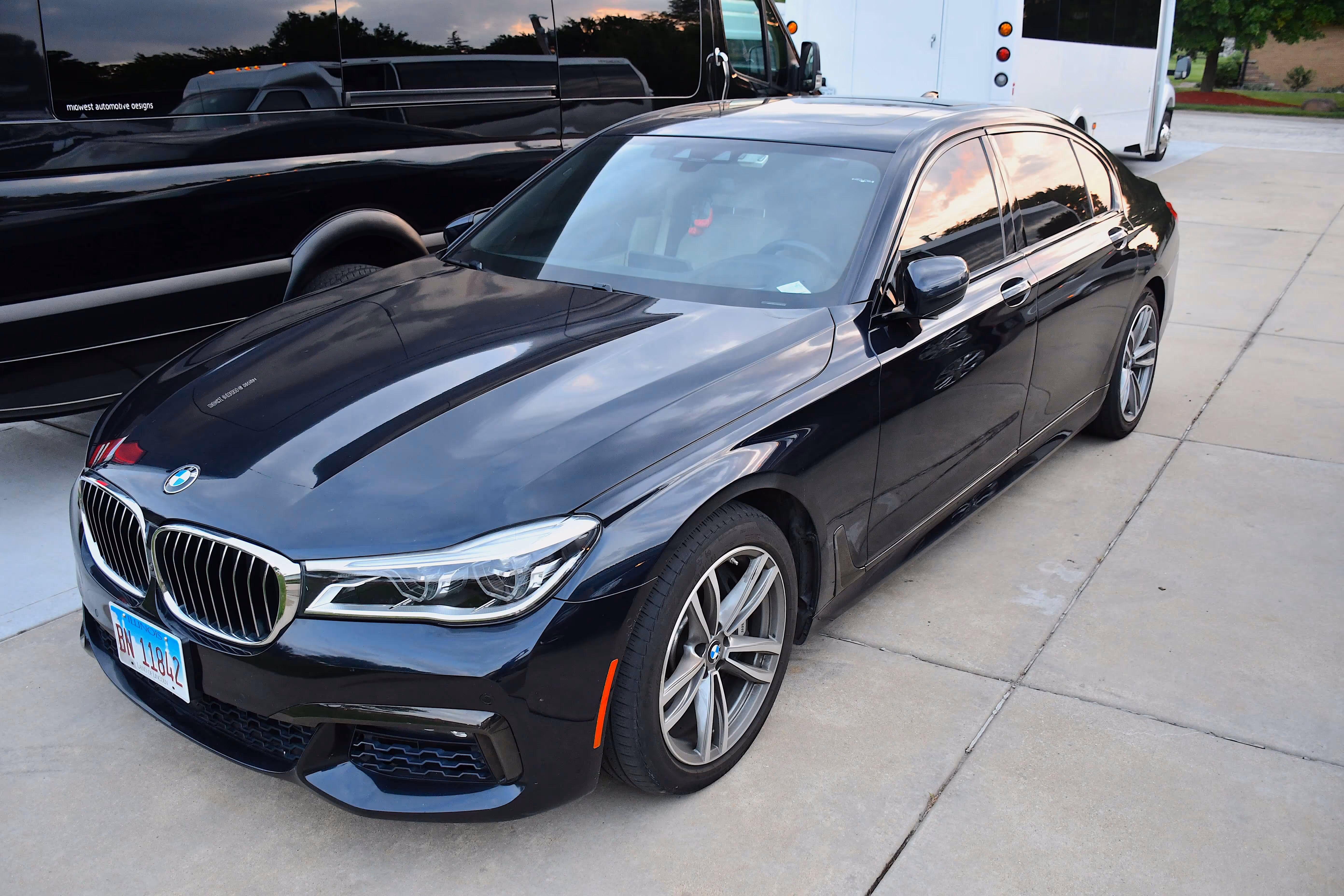 BMW provided by A Stars Limo