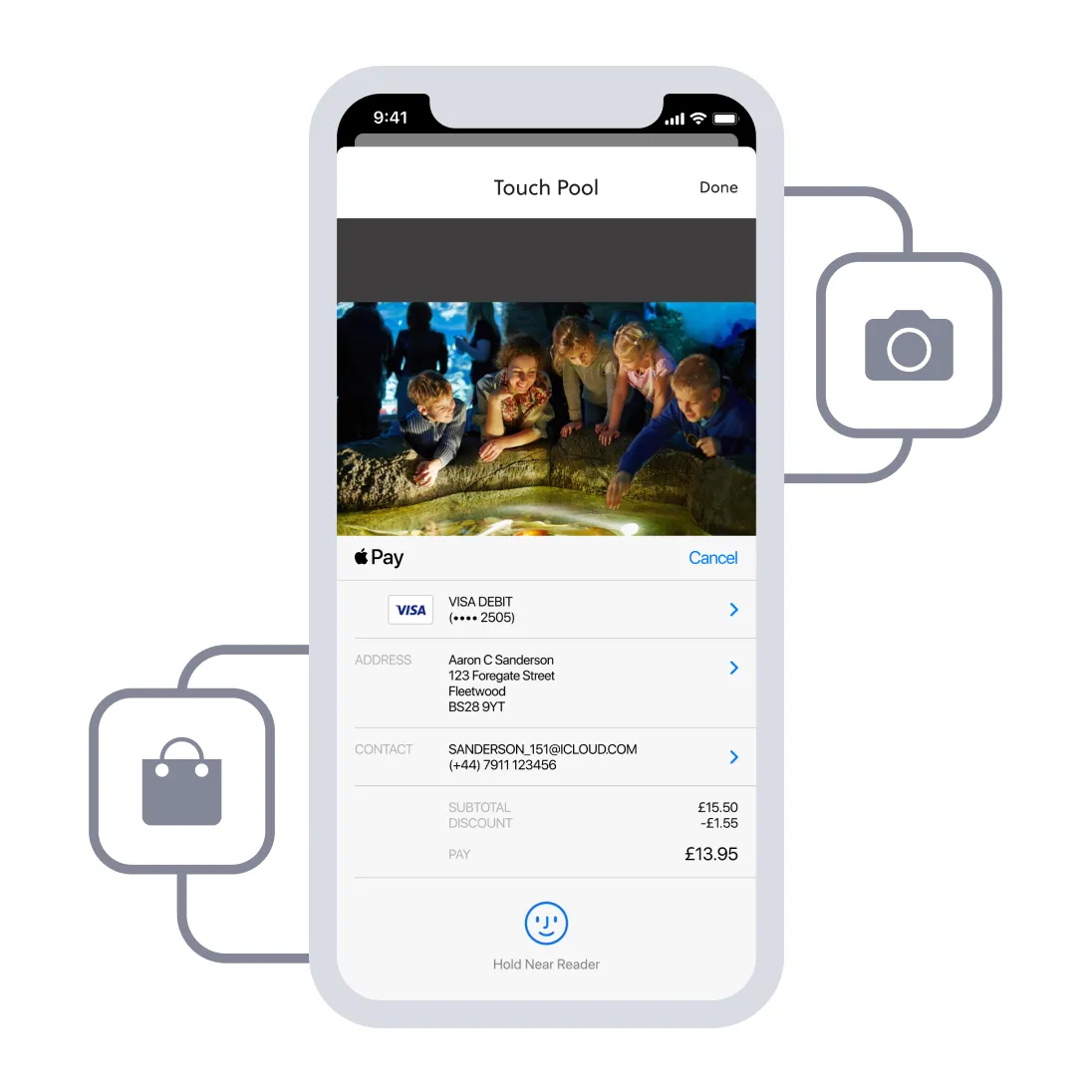 retrieve tickets and digital map