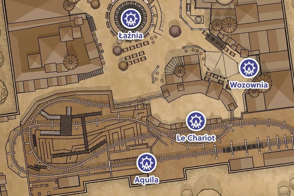 Mandoria Theme Park Mockup