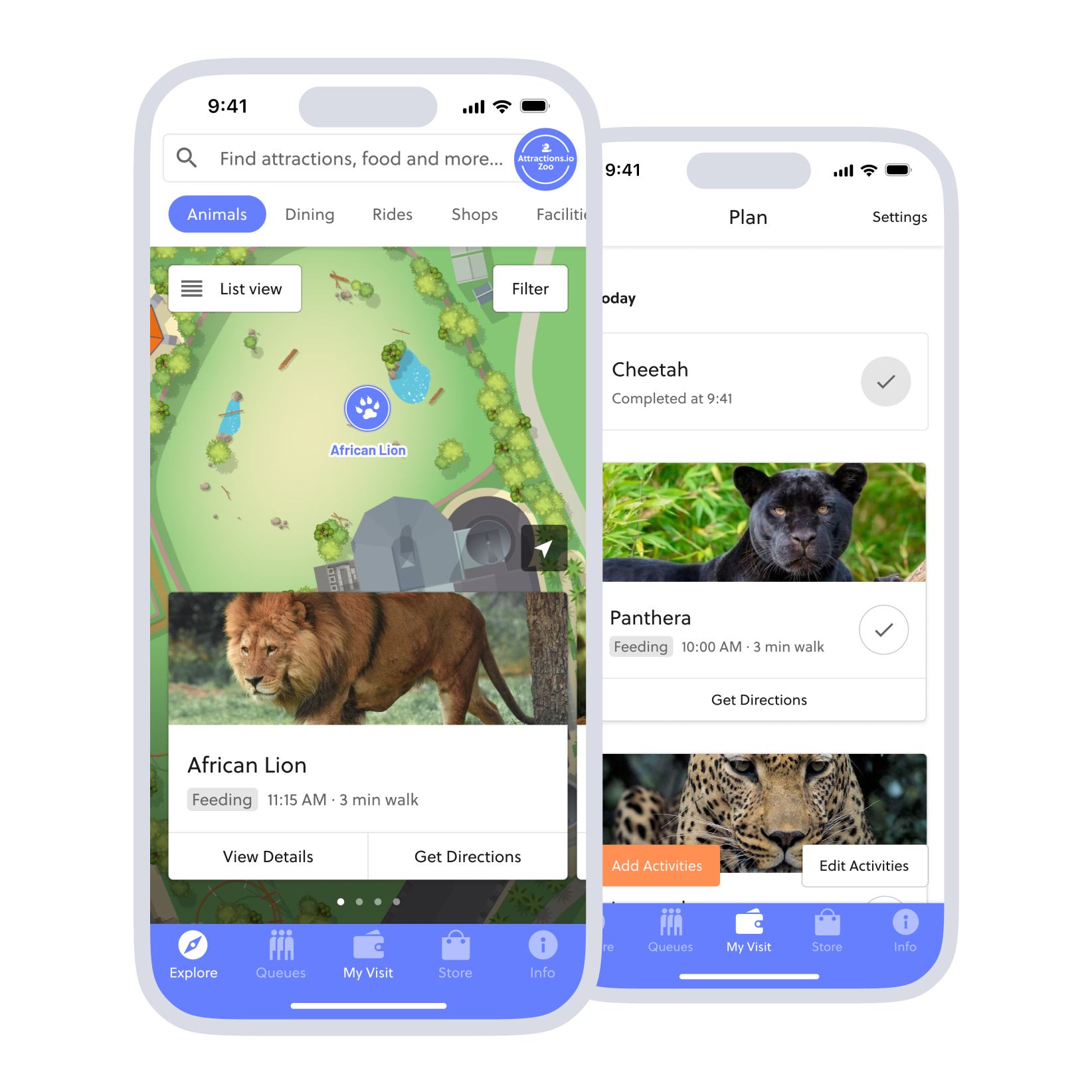 navigate the zoo with mapping technology