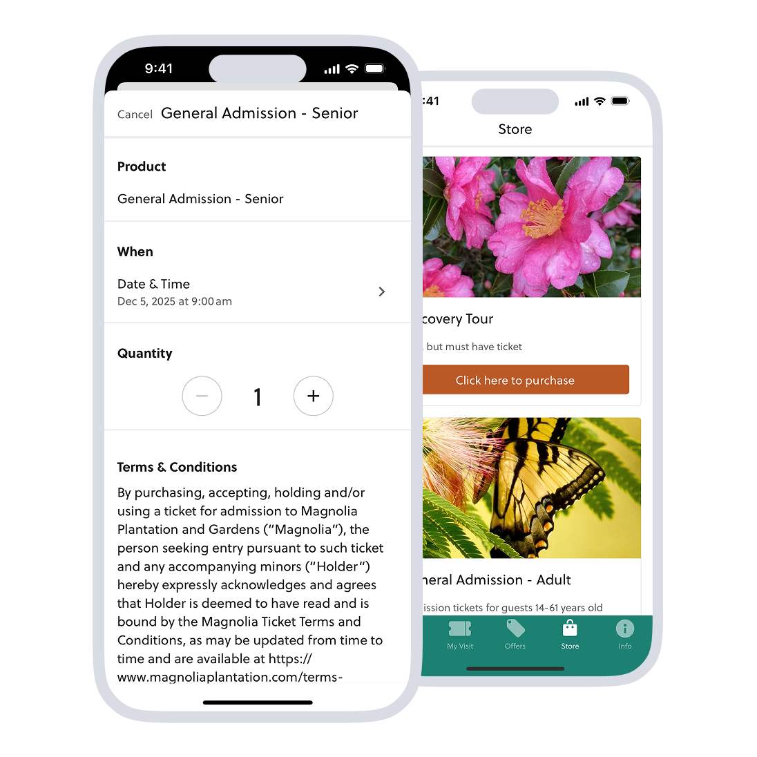 Magnolia gardens native and store