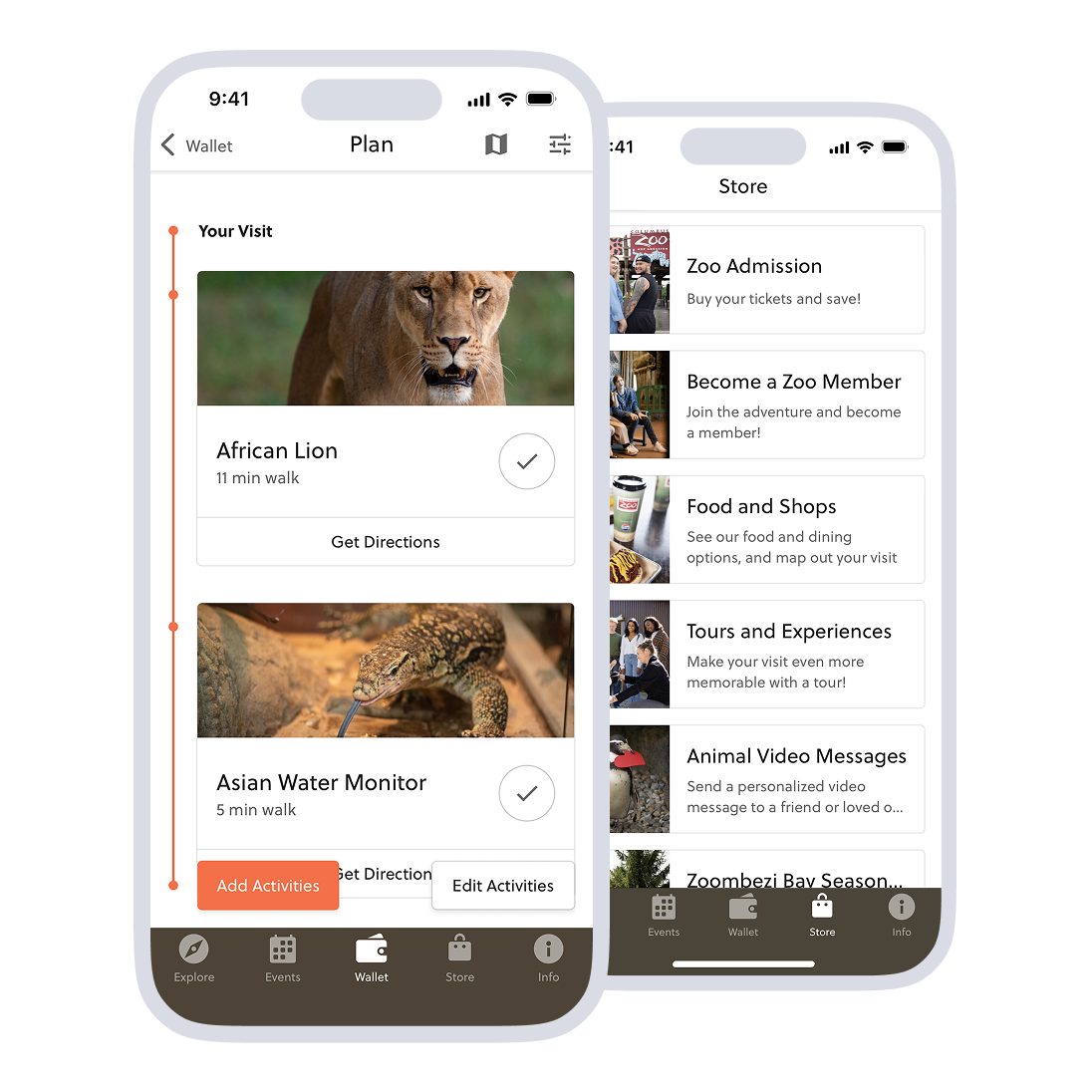 Planner and store for Columbus Zoo