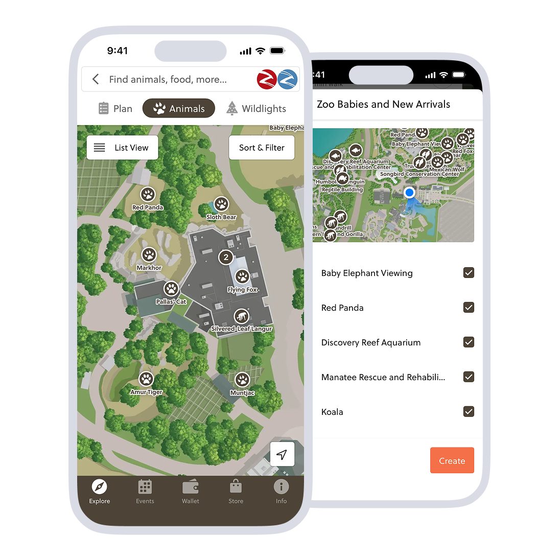 Wayfinding and planner options added
