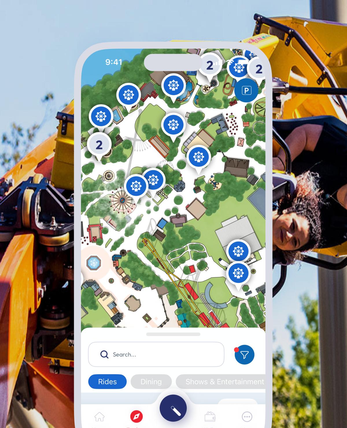 ticket to get on roller coaster faster