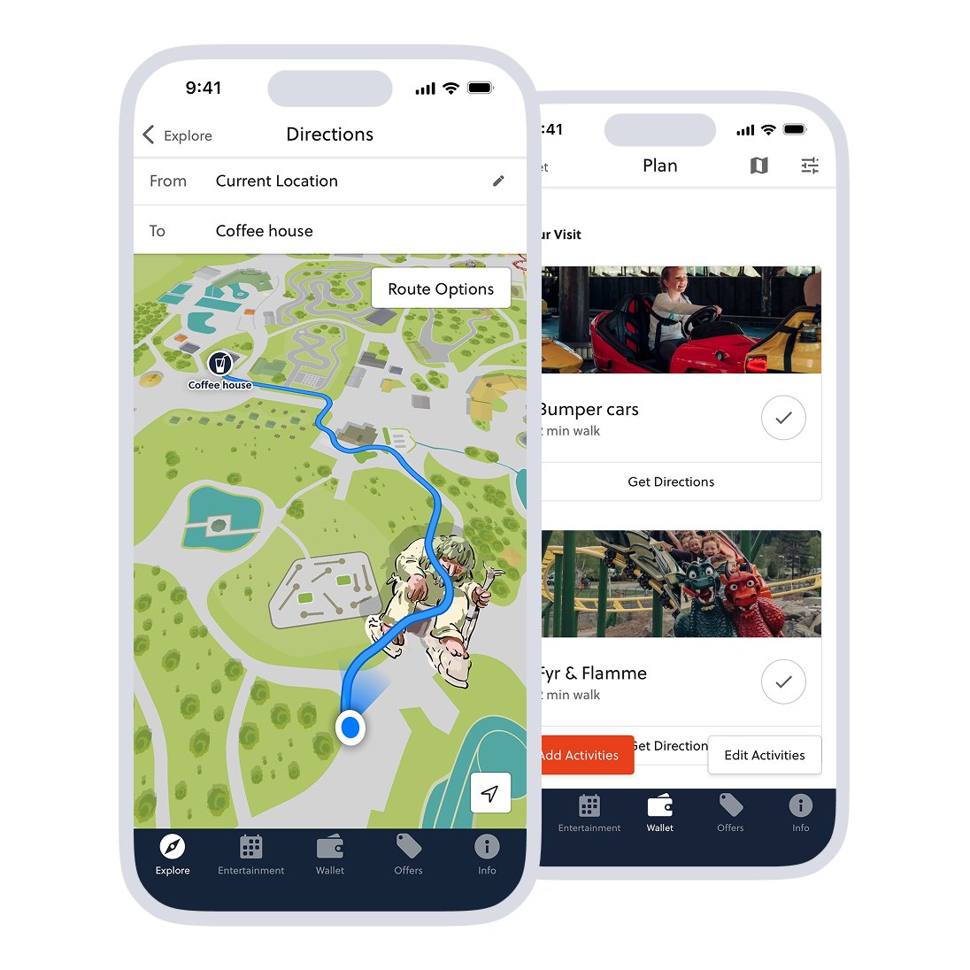 Hunderfossen mobile app examples