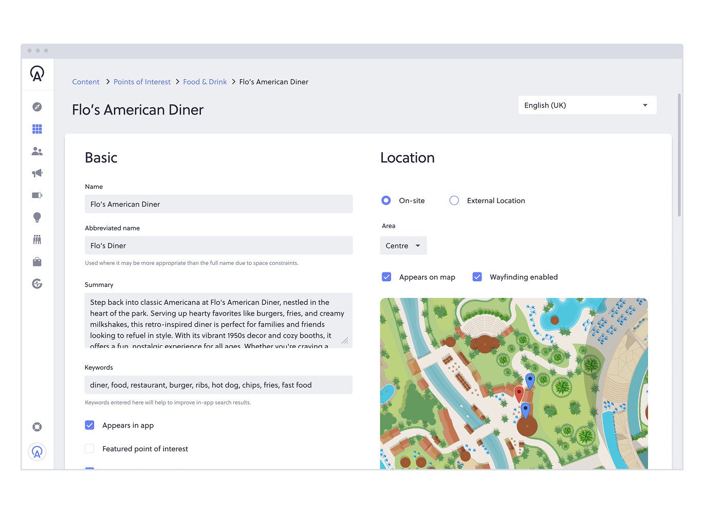 content changing in CMS system